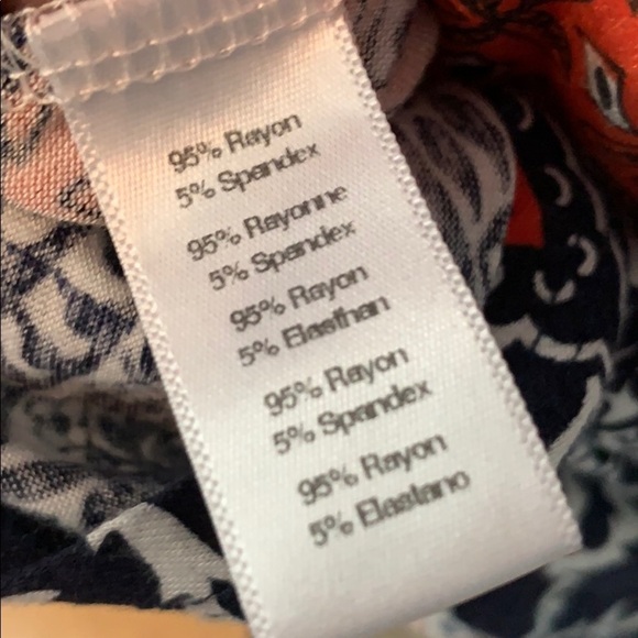 ANTHROPOLOGIE Puella red short sleeve trapeze tunic - Picture 7 of 7